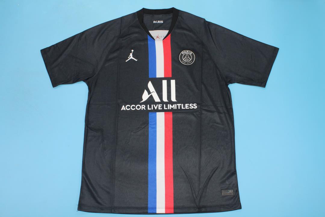 AAA Quality Paris St Germain 19/20 Fourth Black Soccer Jersey